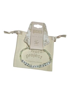 NWT Little Words Project-Wicked-Bracelet💚✨️